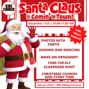 Santa visit and photo event