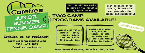 Carefree Racquet Club Summer Camp