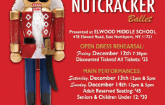 Northport Nutcracker Ballet At Elwood Middle School, December 12th, 13th & 14th