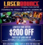 Laser Bounce Open Play