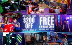 Spring Break Specials at Laser Bounce and Q-ZAR