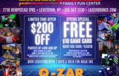 $200 Off Parties & FREE $10 Game Card for Walk-in Family Fun!